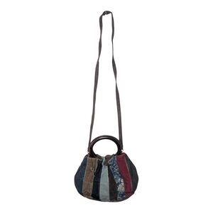 Vintage Forever Fossil Purse Wooden Handle vintage fossil crossbody bag with key